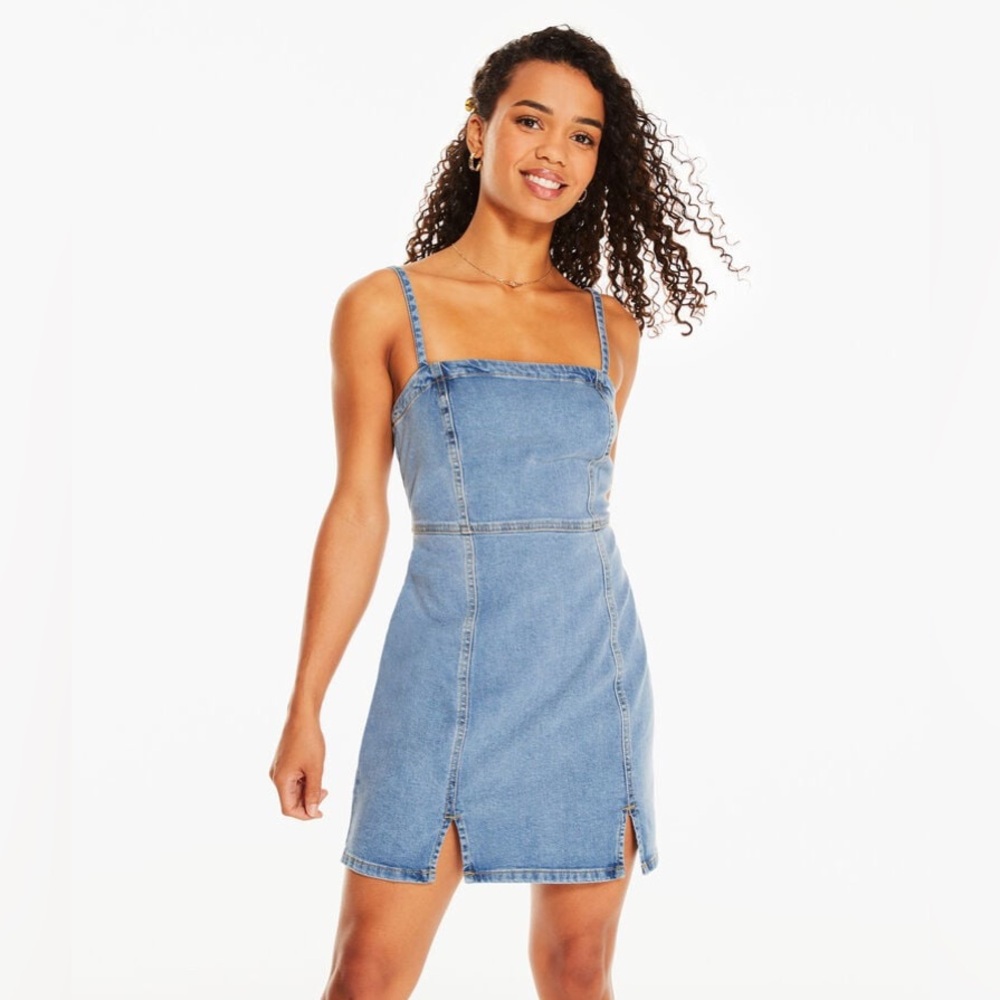 Denim Mini Dress